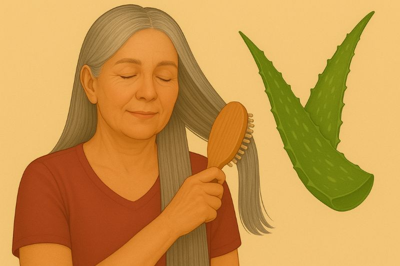 איך להחליק את השיער בצורה טבעית