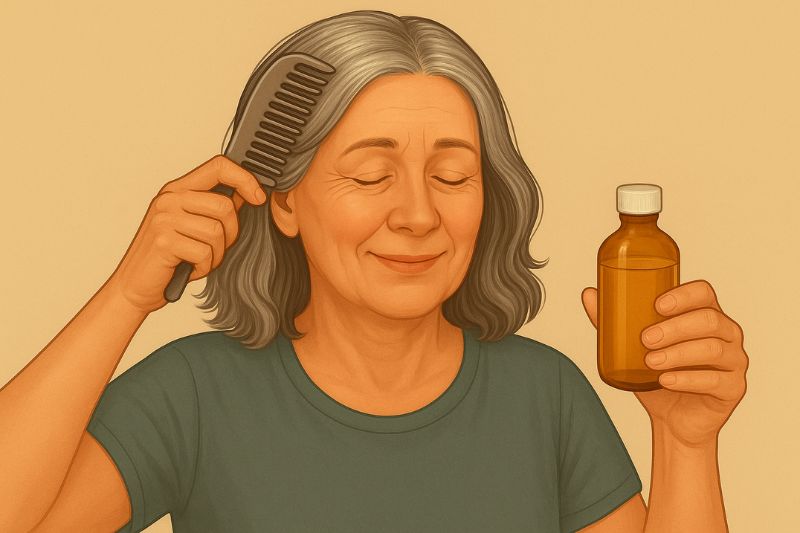 5 טיפולים טבעיים לשיער שומני