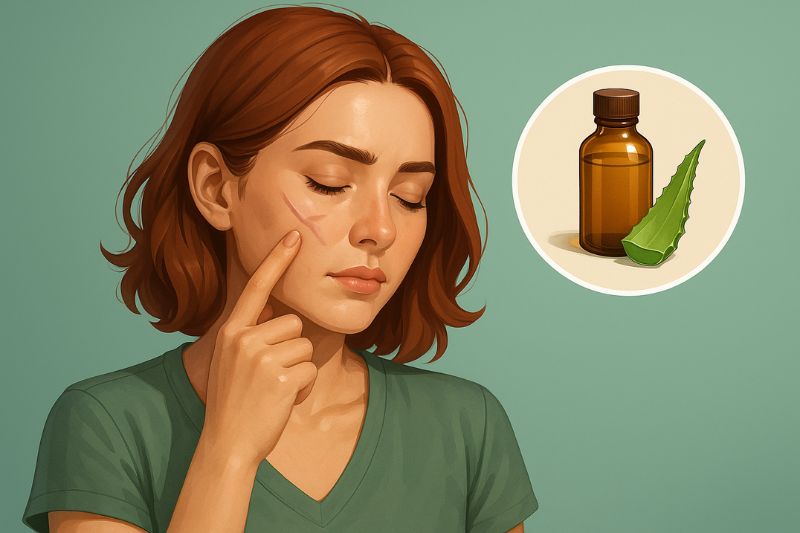 10 דרכים להסרת צלקות באופן טבעי