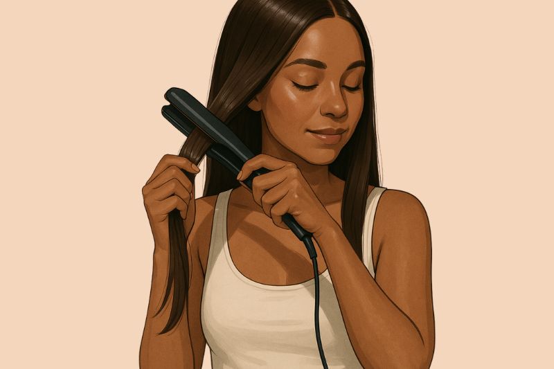 3 שיטות מהירות להחלקה טבעית של השיער