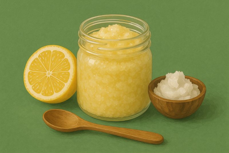 הכינו בעצמכן: פילינג לימון, סוכר ושמן קוקוס לעור מדהים