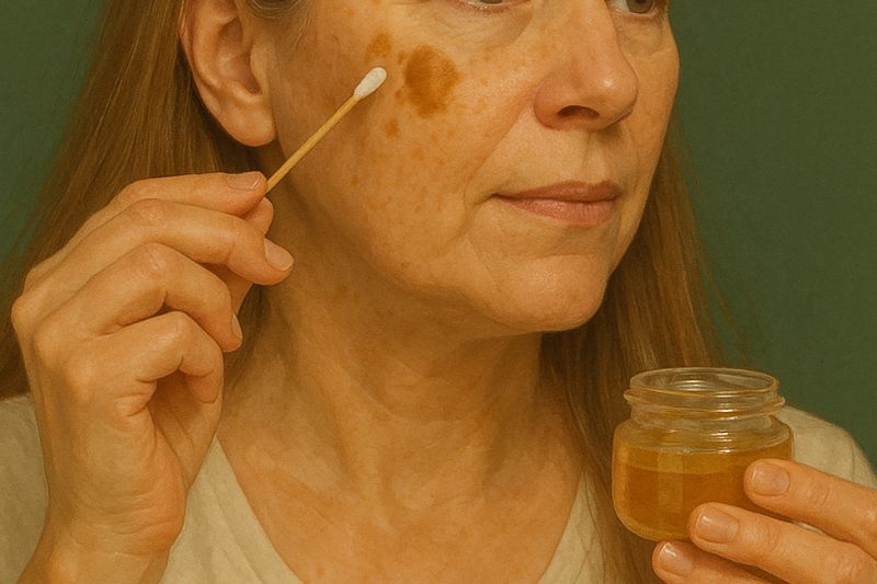 טיפול טבעי להעלמת כתמי עור בשלושה לילות