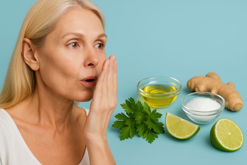 5 טיפולים טבעיים לריח פה מדהים