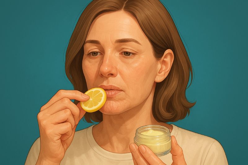 דרכים טבעיות להיפטר מיובש בשפתיים