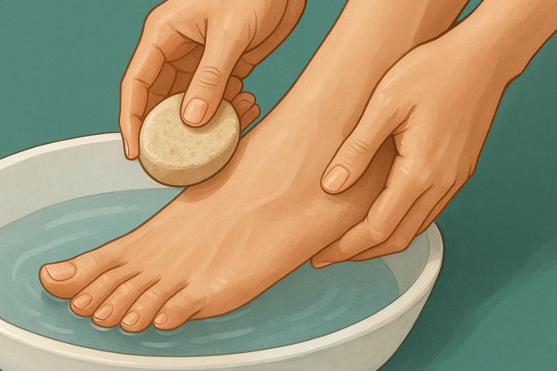 למה כדאי לעסות את כפות הרגליים מדי יום