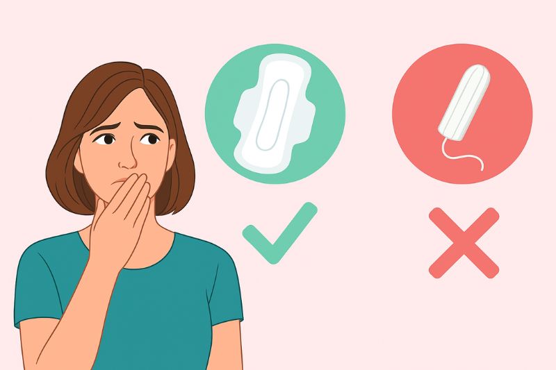 פדים או טמפונים – יתרונות וחסרונות