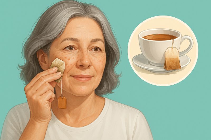 טיפול ביתי יעיל לכתמי עור