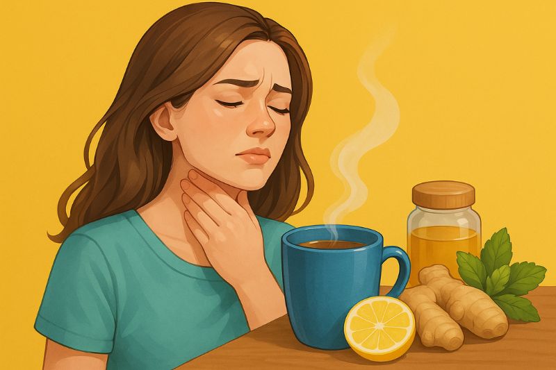 כאבי גרון בקיץ? טיפולים טבעיים שיעלימו את הכאב במהירות!