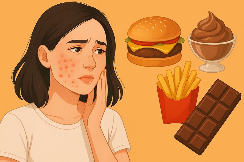 מזונות שגורמים לפצעונים שכדאי להימנע