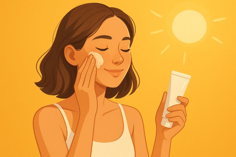 טיפוח העור בימי הקיץ החמים