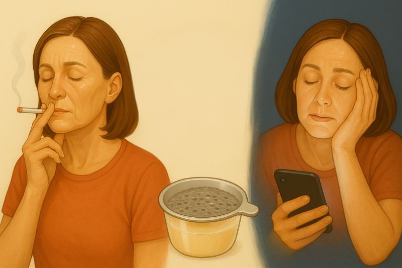 הרגלים גרועים שעלולים לגרום להזדקנות מוקדמת