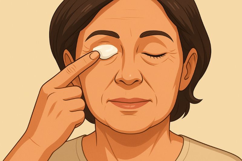 טיפול טבעי לצניחת עפעפיים