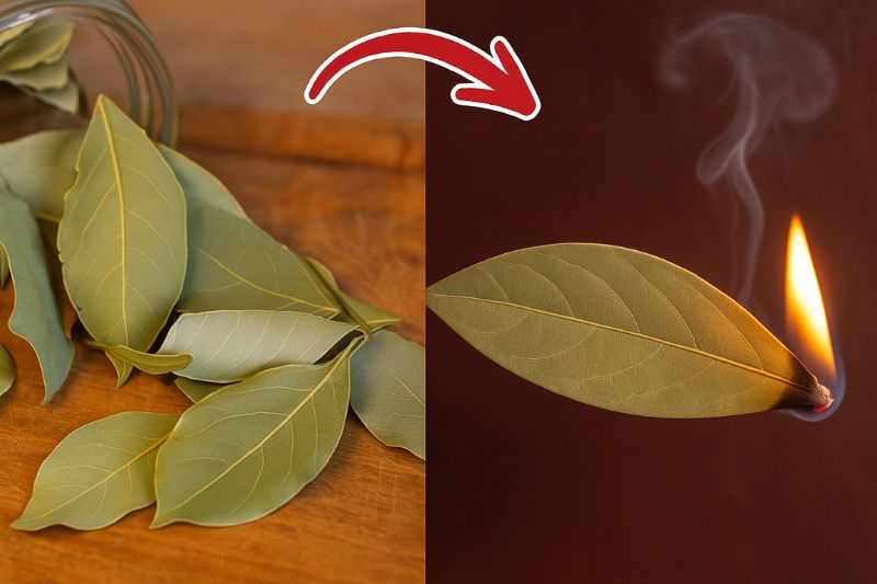 תשרפו עלי דפנה בבית ותראו מה קורה אחרי 10 דקות!