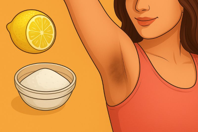 בלי כאבים: כך תבהירו את הכהויות בבית השחי עם 2 מרכיבים בלבד