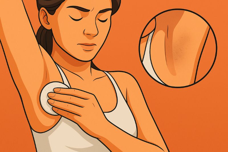 למה כדאי לנקות את בתי השחי? (וכיצד לנקות אותם?)