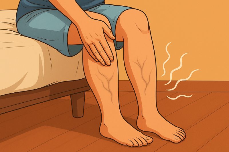 איך מרגיעים תסמונת רגליים חסרות מנוחה? הגורמים והטיפים להרגעה.