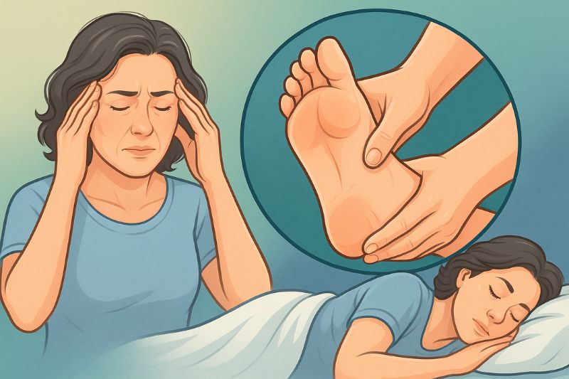 רפלקסולוגיה: מכאבי ראש עד נדודי שינה- 4 טריקים עוצמתיים