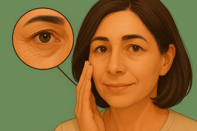 בעזרתם תוכלו לטפל בקמטים מתחת לעיניים!