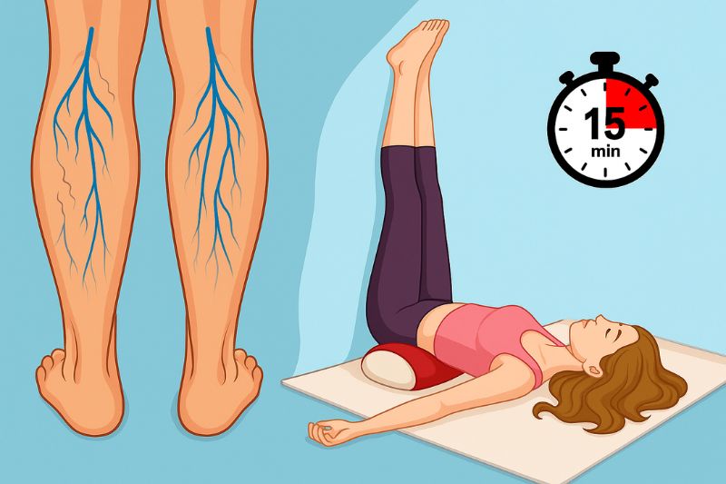 5 דברים שכדאי לכם לדעת על הרמת רגליים על הקיר כל יום