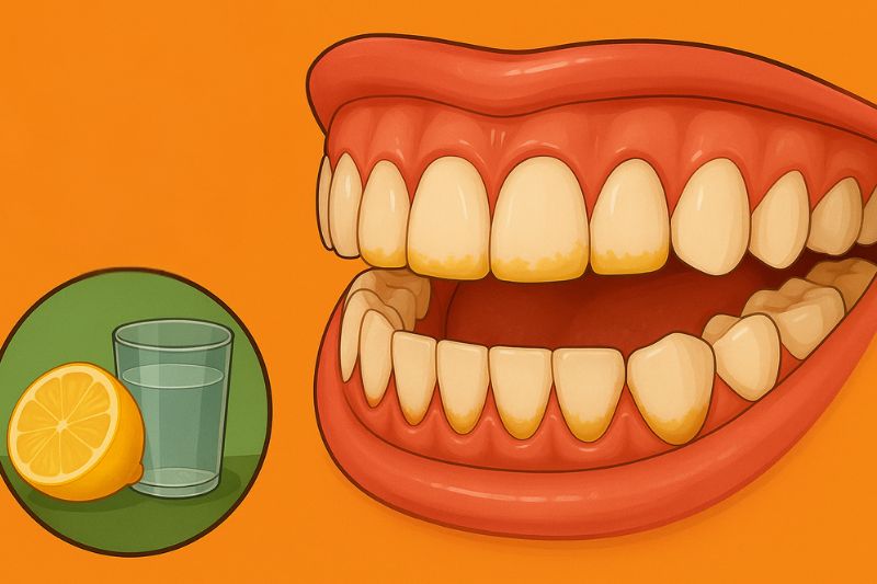 תצטרכו רק 3 מרכיבים להעלמת רובד ואבנית מהשיניים