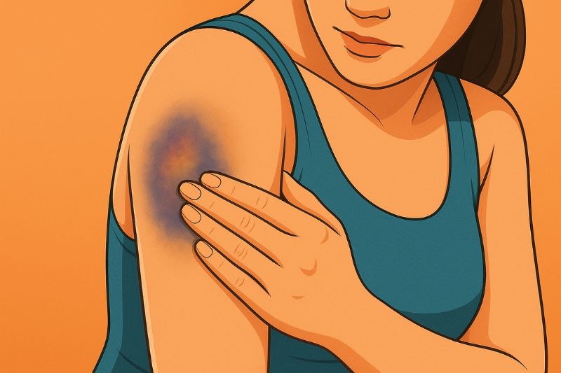 דברים שעלולים לגרום לסימנים כחולים בגוף!(ללא סיבה)