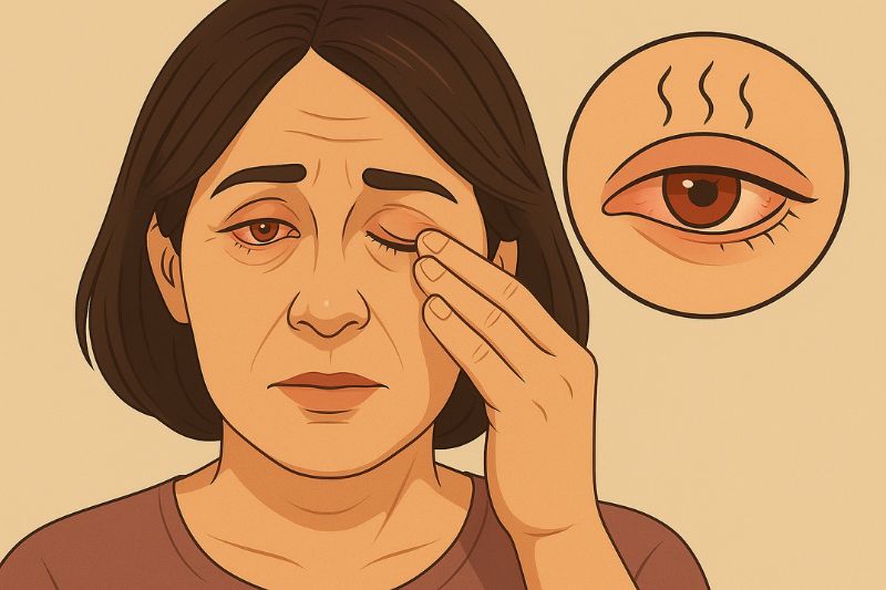 טיפולים ביתיים ליובש בעיניים ובעפעפיים