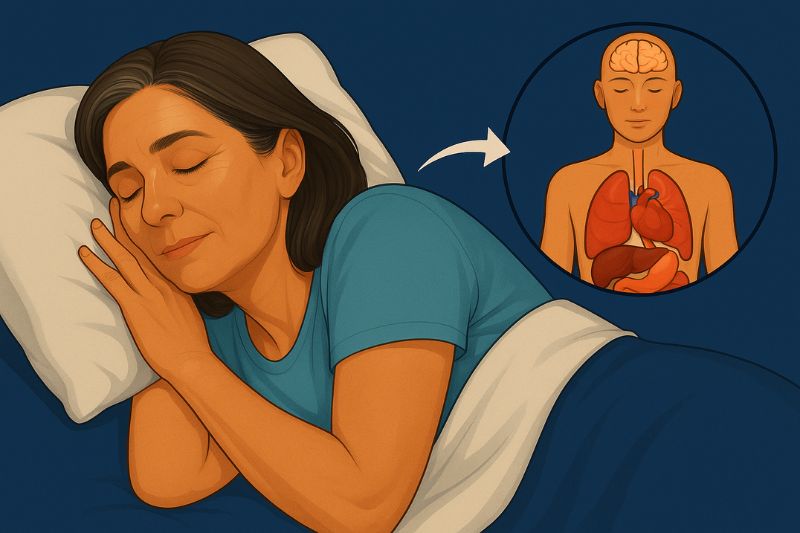 איך השינה משפיעה על הגוף שלנו?