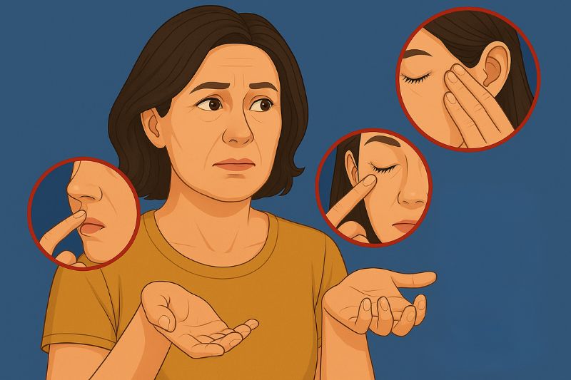 לעולם אל תגעו בחלקים האלה בגוף עם הידיים שלכם!