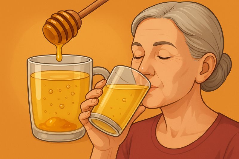 6 יתרונות של שתיית מים חמימים עם דבש