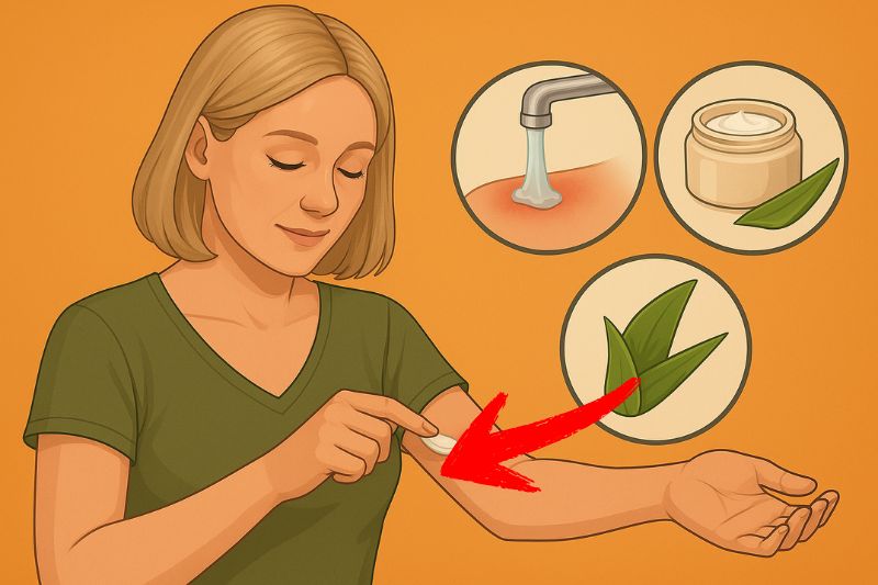 הטיפולים הטובים ביותר לריפוי כוויות קלות