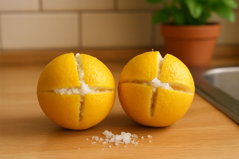 זה מה שיקרה אם תשימו לימון חתוך במטבח