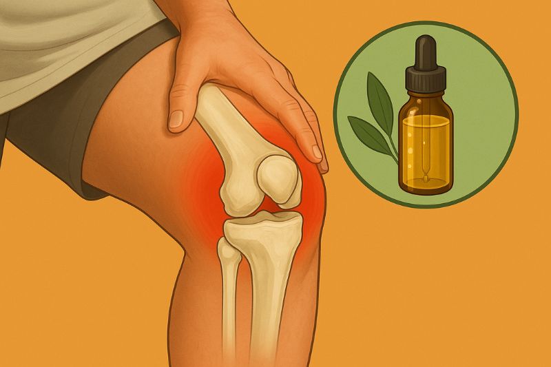 כך תיפטרו מכאבי ברכיים בעזרת שמנים אתריים