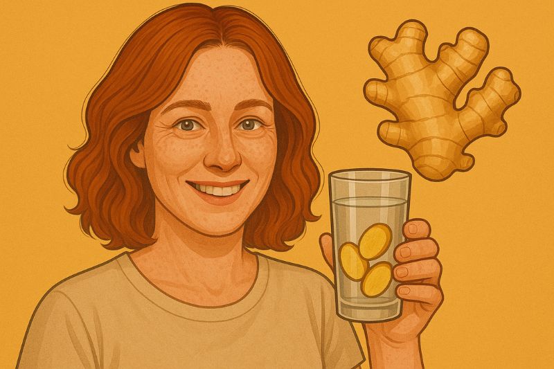 היתרונות המפתיעים של הוספת ג'ינגר לכוס המים שלכם!