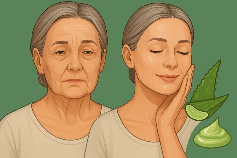 זה מה שיקרה אם תמרחו אלוורה מדי יום על הפנים שלכם!