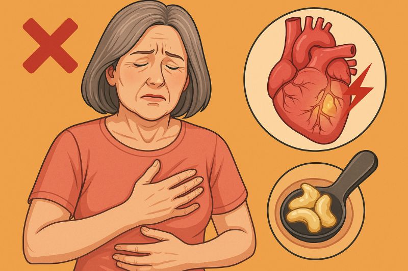 סימנים להתקף לב אצל נשים!