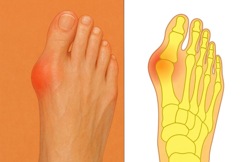 9 טיפים להקלה על בוניון