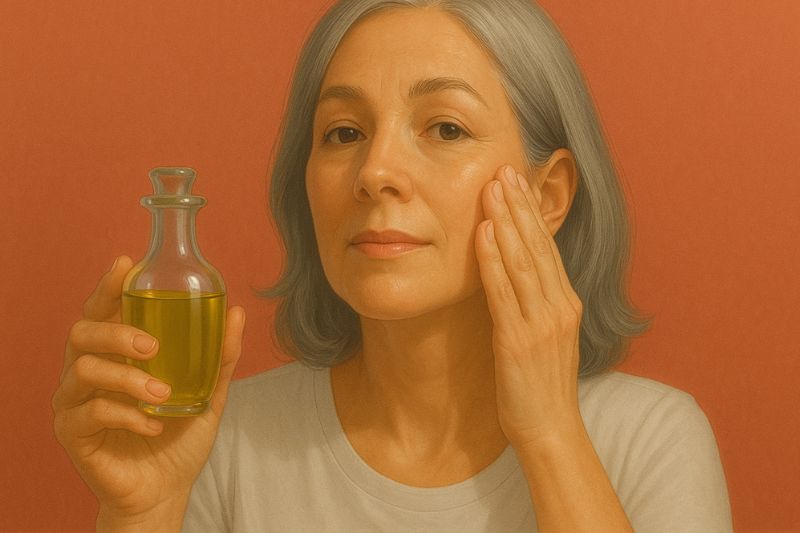 האם כדאי לי לשים שמן זית על עור הפנים?