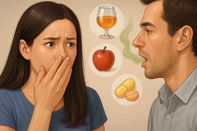 סיבות מפתיעות שגורמות לריח רע מהפה