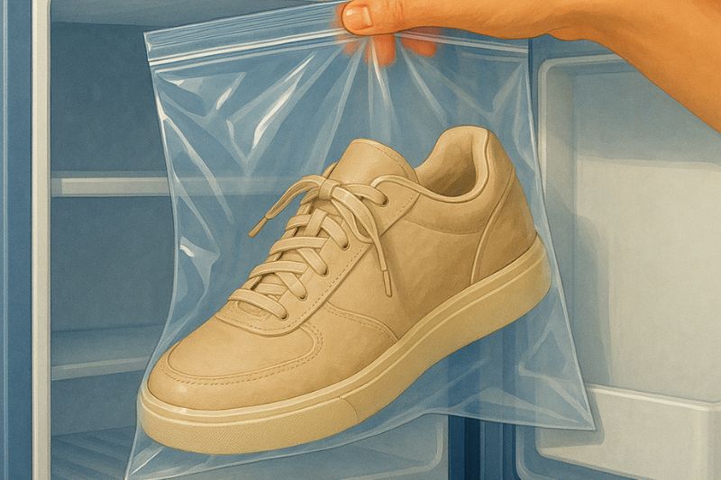 הנה כיצד להסיר ריחות מהנעליים שלכם בדרכים טבעיות