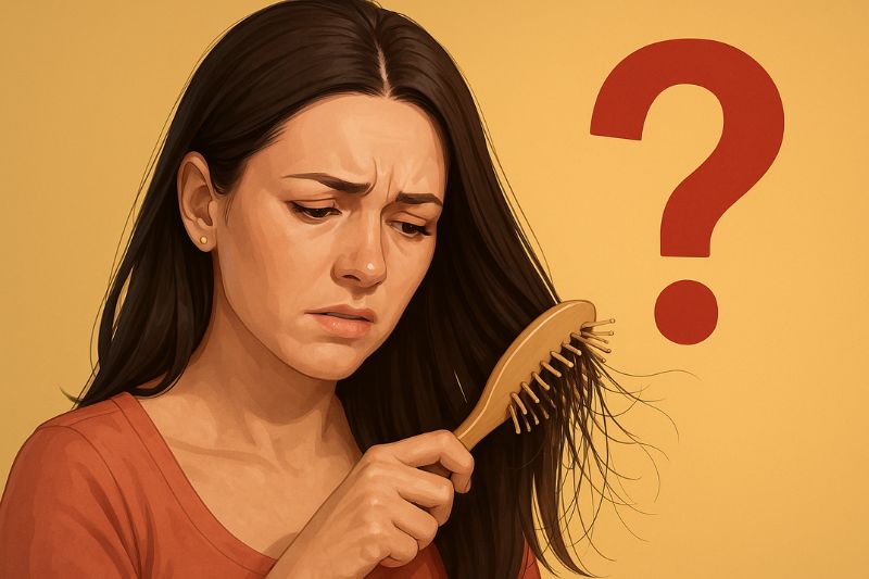 6 גורמים מפתיעים מאחורי נשירת שיער