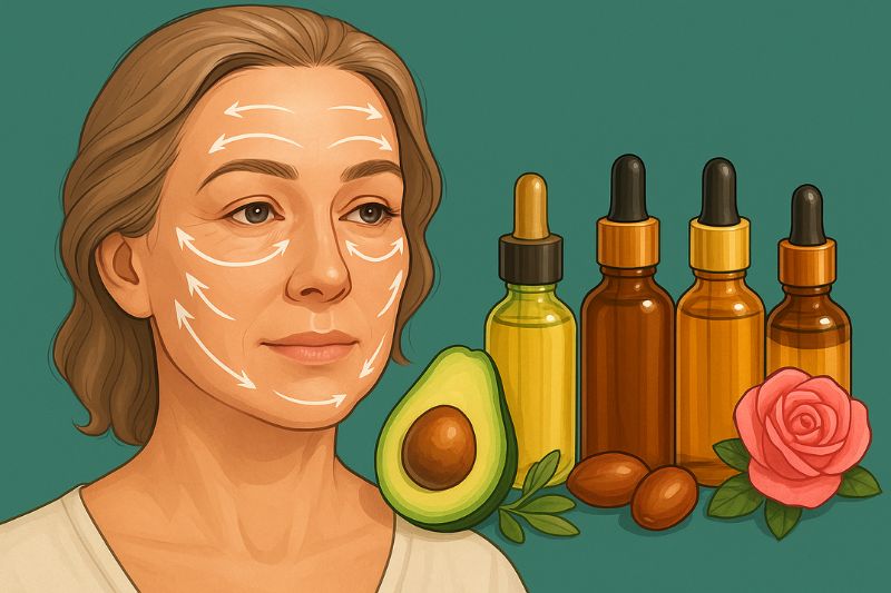 הפחתת קמטים באופן טבעי: 4 השמנים הטובים ביותר לעור שלכם