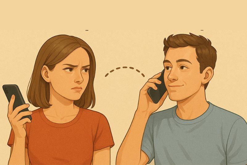 למה הם תמיד עונים לשיחות אבל אף פעם לא מתקשרים?