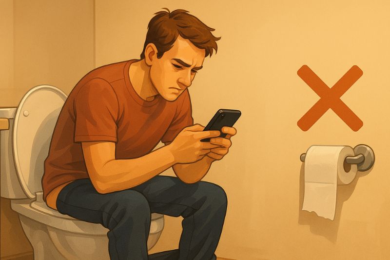 טעויות נפוצות בשירותים שאתם כנראה עושים בלי לשים לב