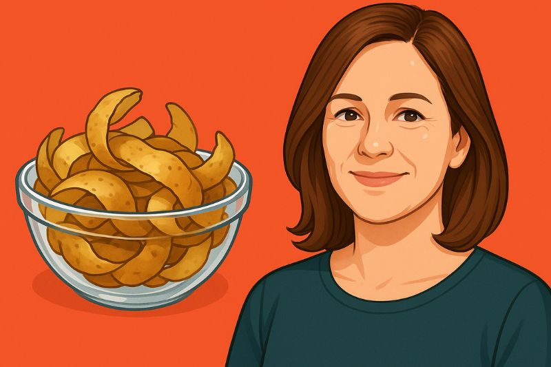 הסיבה שאסור לכם לזרוק קליפות תפוחי אדמה!