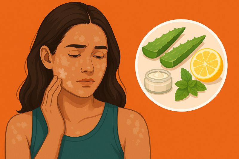 7 תרופות טבעיות לפטרת שמש