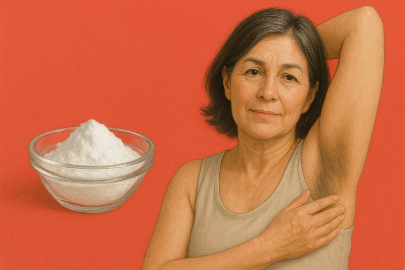 נסו את התרופה הטבעית להלבנת עור בית השחי, המרפקים והברכיים