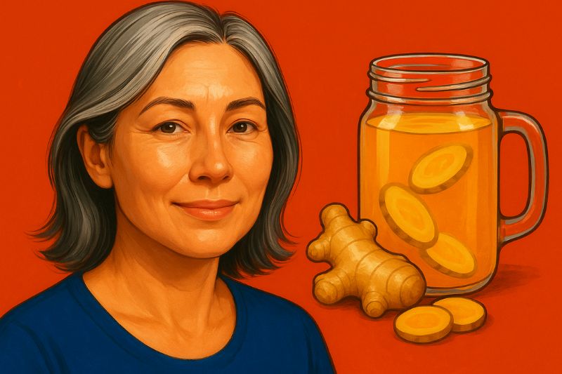 הסוד לעור בריא ויפה: מי ג'ינג'ר