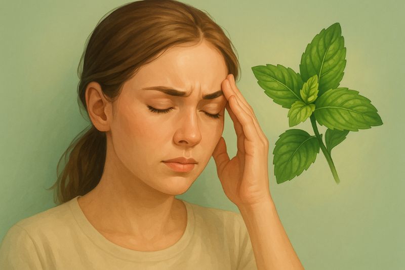תשכחו מתרופות: העלה הזה פותר כאבי ראש תוך 15 דקות