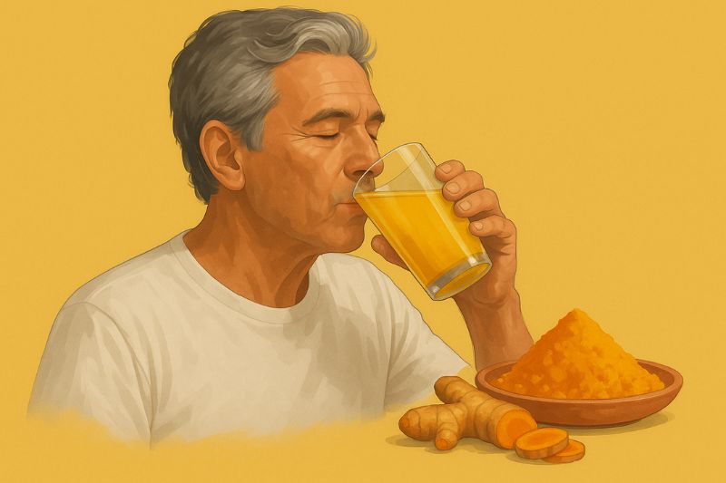 5 סיבות מבוססות לשתות מים עם כורכום בבוקר