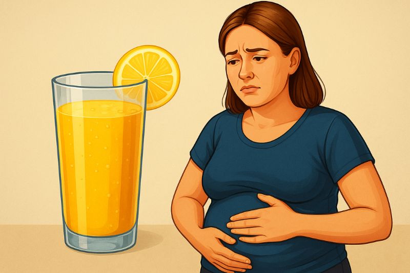 המשקה שאת שותה בבוקר שגורם לבטן שלך להתנפח